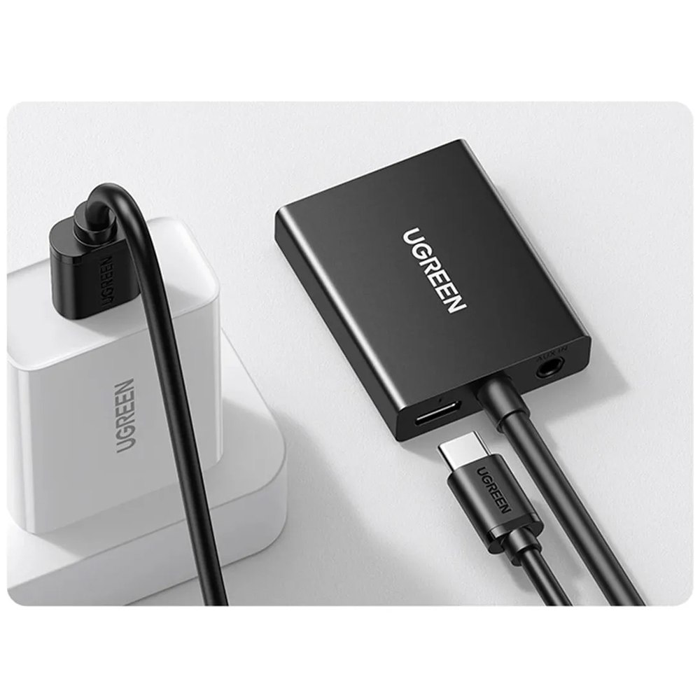 ADAPTADOR CONVERTIDOR VGA A HDMI CON AUDIO UGREEN 1080P 15CM SANTOFA ELECTRONICS S1898 - 6