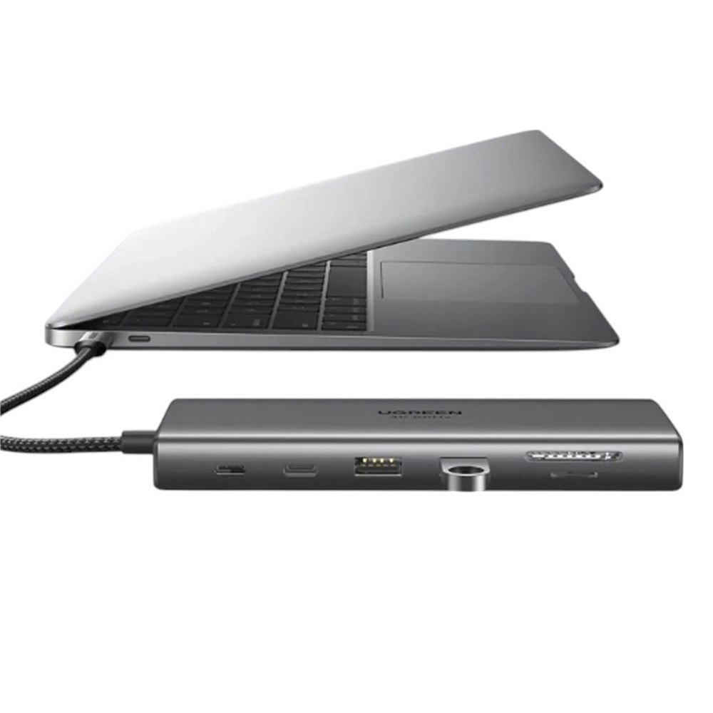 ADAPTADOR TIPO C 11 EN 1 MULTIPORT HUB LAN HDMI VGA 4K UGREEN SANTOFA ELECTRONICS S1904 - 6