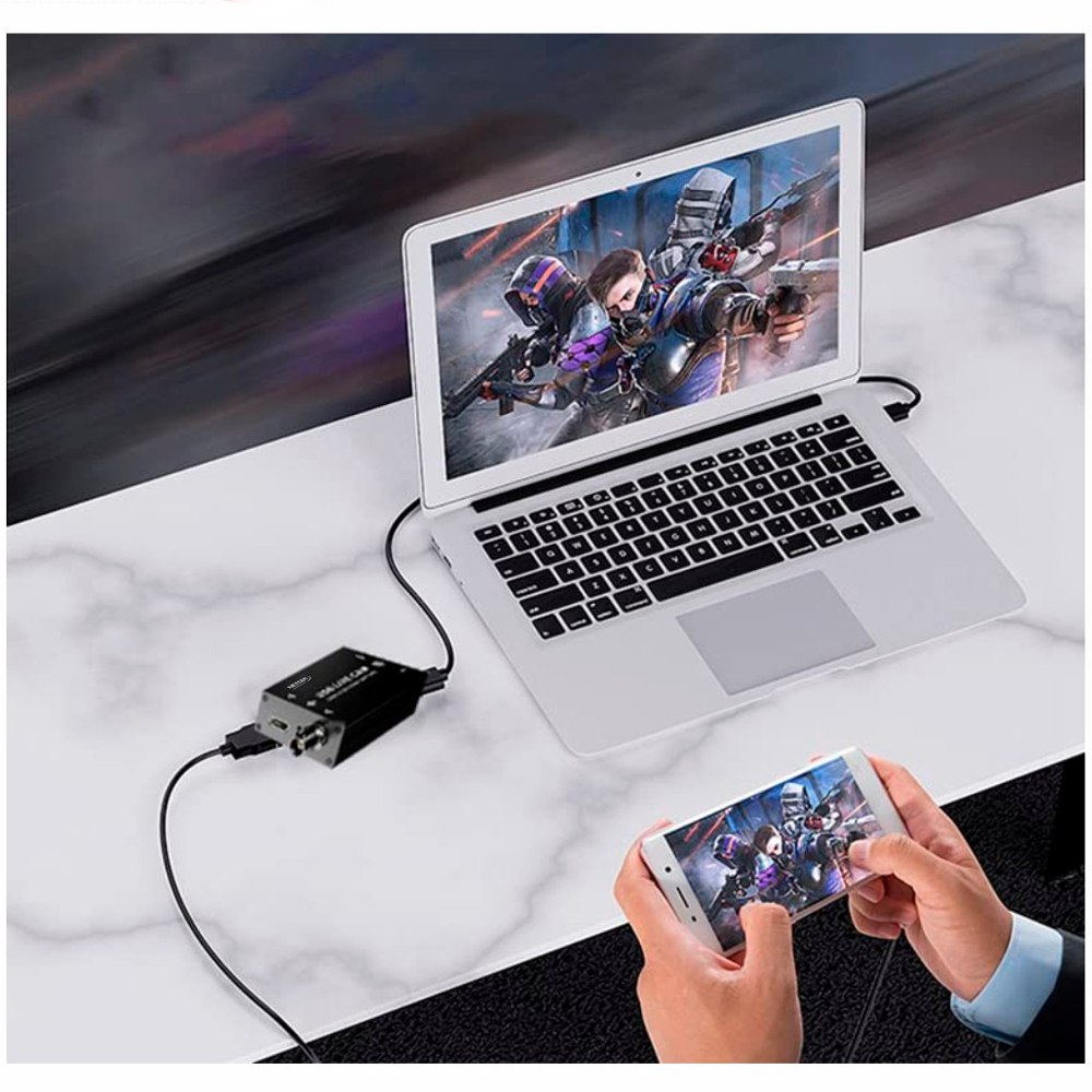 CAPTURADORA DE VIDEO HDMI Y SDI 4K 30HZ USB 3.0 NETCOM UVC SANTOFA ELECTRONICS S1911 - 8