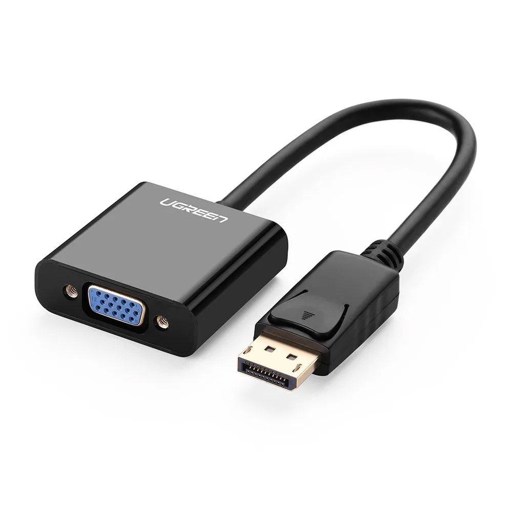 ADAPTADOR CONVERTIDOR DISPLAYPORT A VGA UGREEN PREMIUM DP SANTOFA ELECTRONICS S1923 - 1