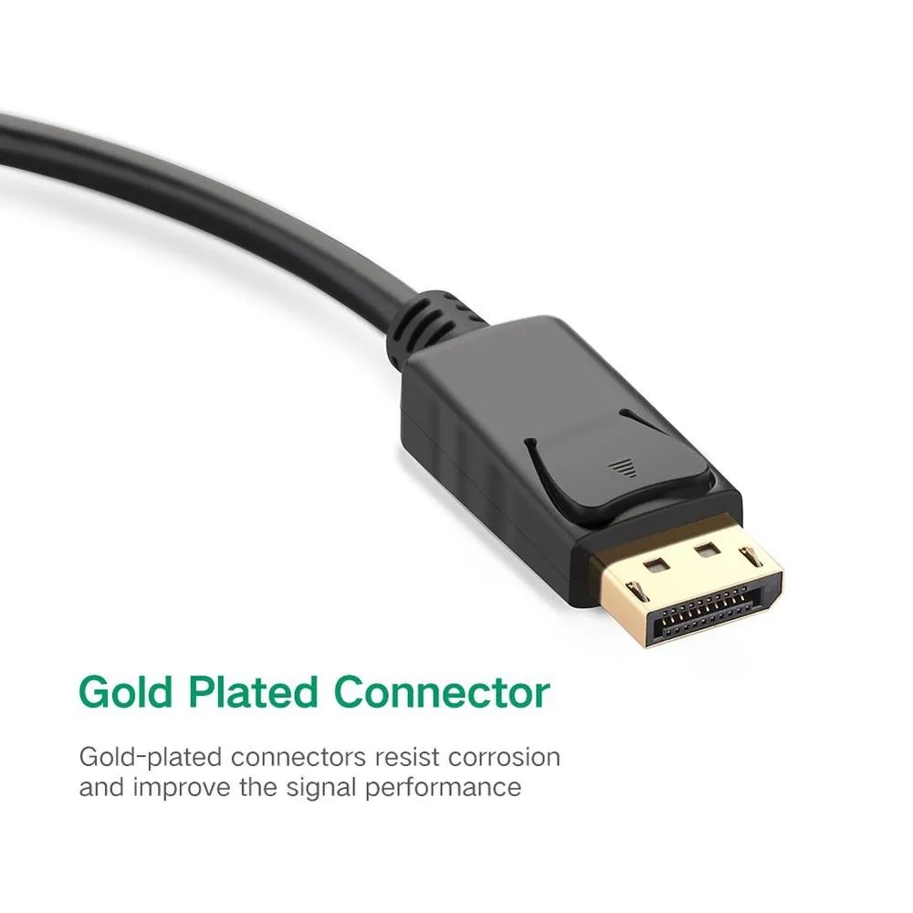 ADAPTADOR CONVERTIDOR DISPLAYPORT A VGA UGREEN PREMIUM DP SANTOFA ELECTRONICS S1923 - 7