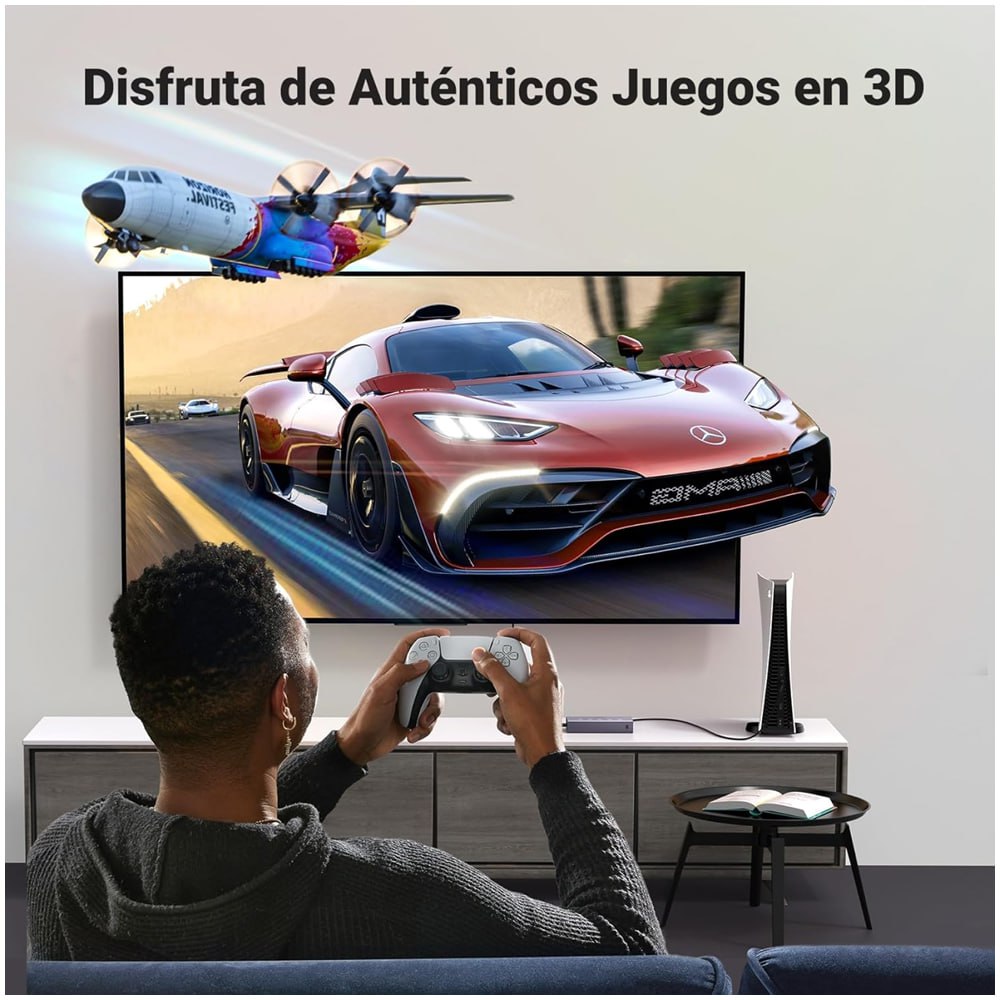 SWITCH HDMI 2.0 5 PUERTOS 4K 60HZ UGREEN 3D HDR CON CONTROL SANTOFA ELECTRONICS S1924 - 5