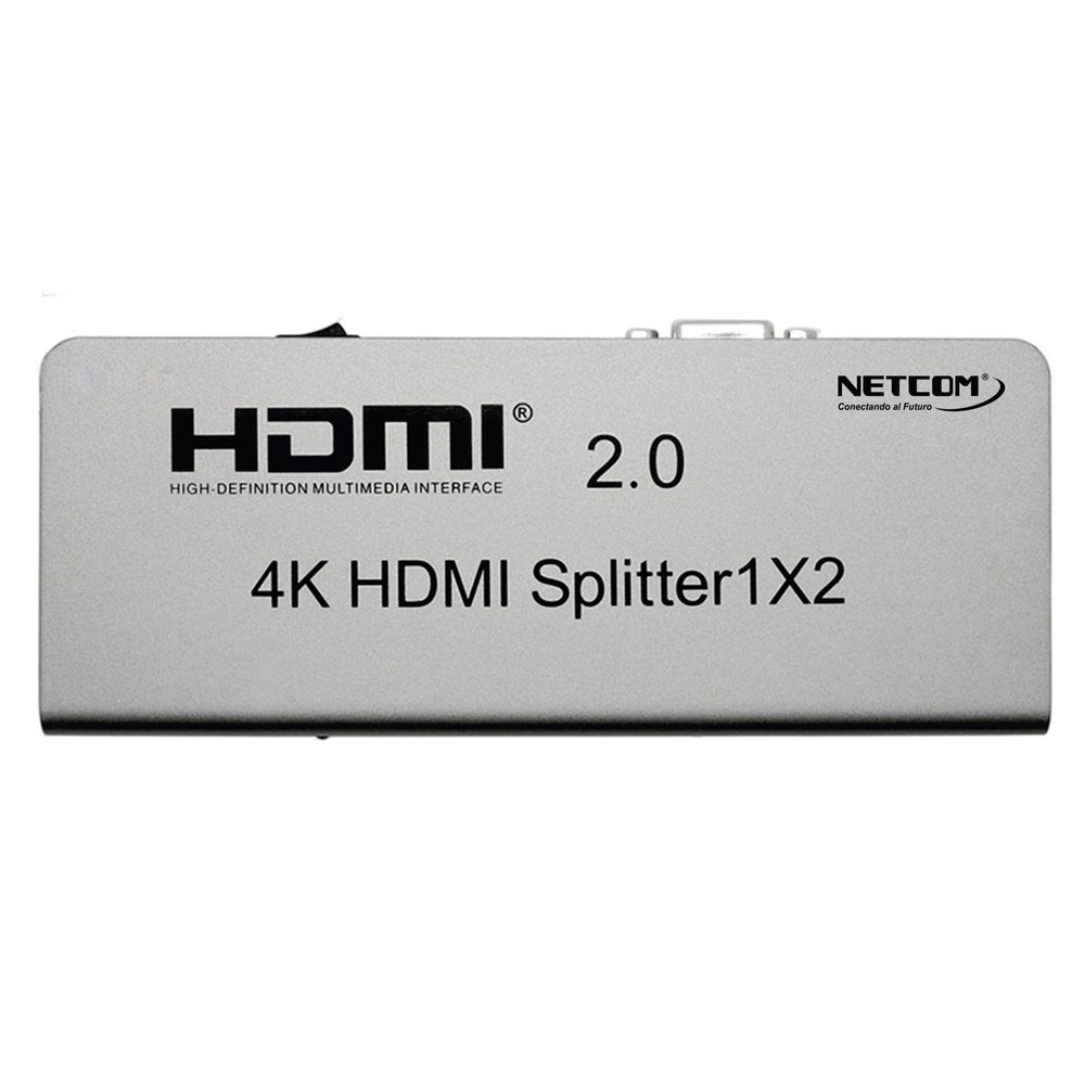 SPLITTER HDMI 1X2 METALICO 2.0 4K 60HZ 2 PANTALLAS ULTRA HD RS232 SANTOFA ELECTRONICS S1934 - 3