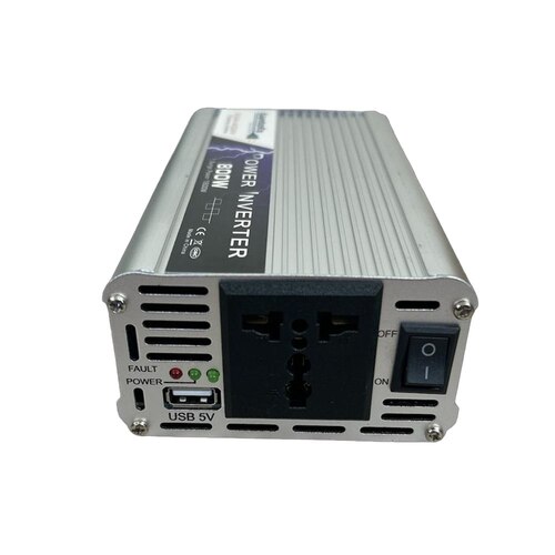 INVERSOR DE CORRIENTE PARA AUTO DE 24V A 220V USB 800W SANTOFA ELECTRONICS S1948 - 6
