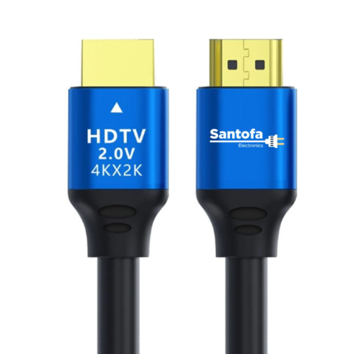 CABLE HDMI 2.0 3 METROS SANTOFA ULTRA HD 3D 4K 60HZ 2160P PVC SANTOFA ELECTRONICS  S1303 - 1