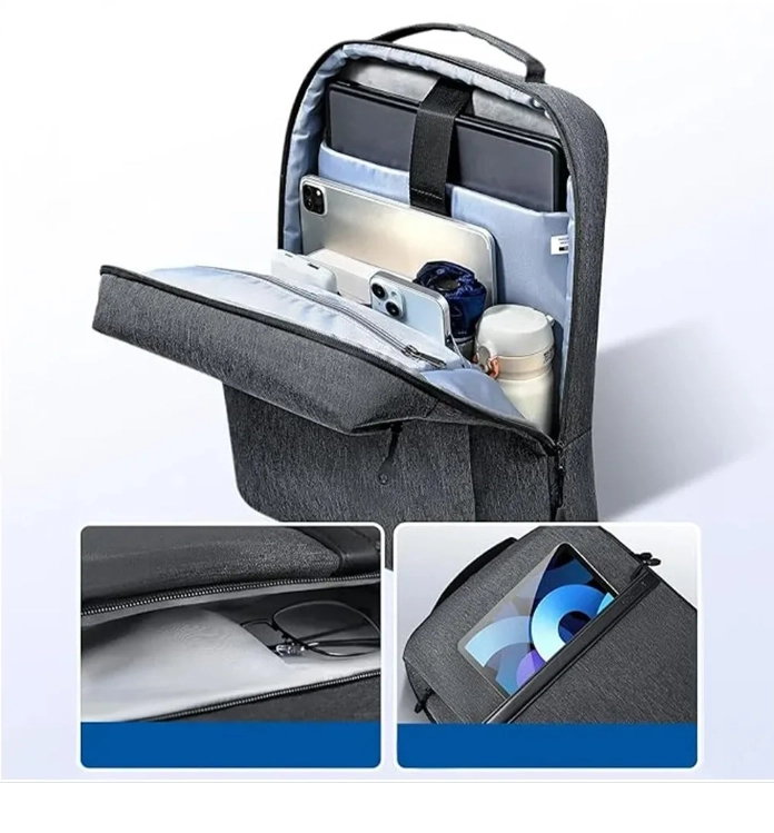 MOCHILA PARA PORTÁTIL UGREEN MULTIBOLSILLO CONTRA AGUA SANTOFA ELECTRONICS S1819 - 5