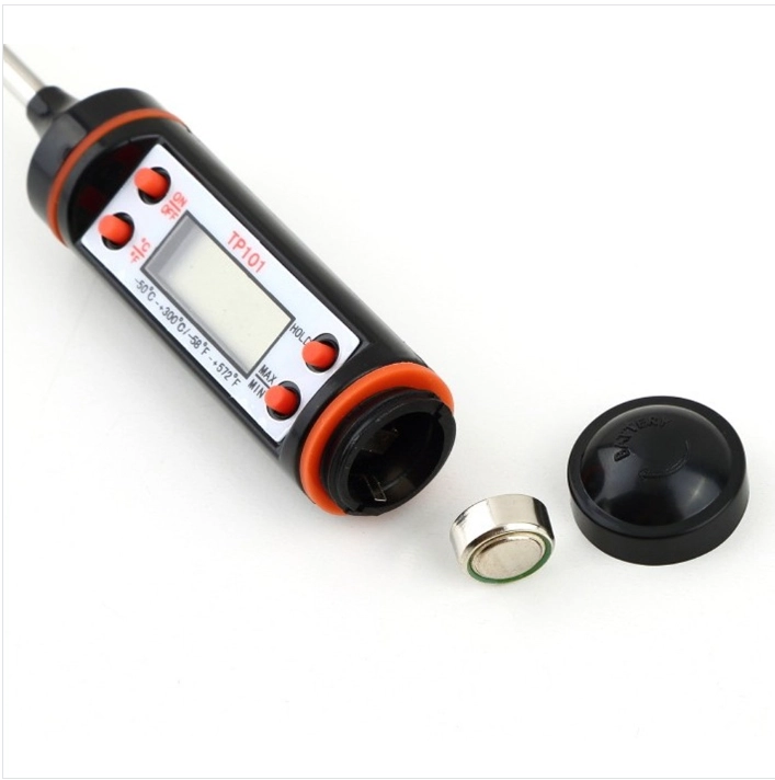 TERMOMETRO DIGITAL COCINA LIQUIDOS SOLIDOS CARNES ACEITE 24CM PARRILLA SANTOFA ELECTRONICS S1174 - 3