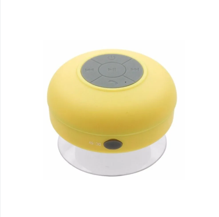 PARLANTE ACUÁTICO BLUETOOTH MICRÓFONO DUCHA AMARILLO SANTOFA ELECTRONICS S0161 - 1