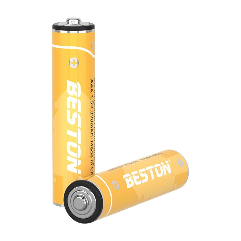4 BATERIAS DE LITIO RECARGABLE AAA PILA 1.5V 860MAH BESTON AAA1000 SANTOFA ELECTRONICS S1992 - 6