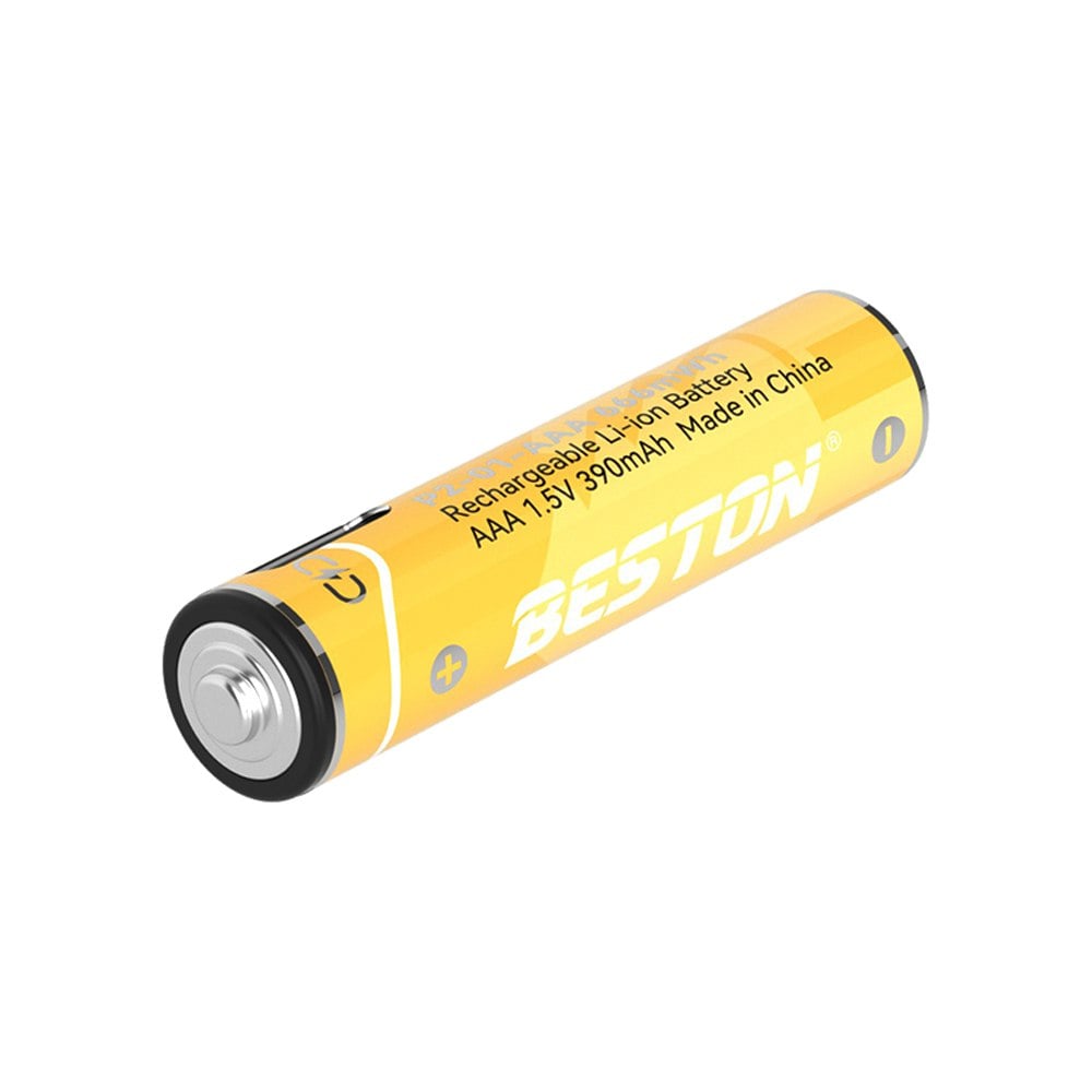 4 BATERIAS DE LITIO RECARGABLE AAA PILA 1.5V 860MAH BESTON AAA1000 SANTOFA ELECTRONICS S1992 - 7