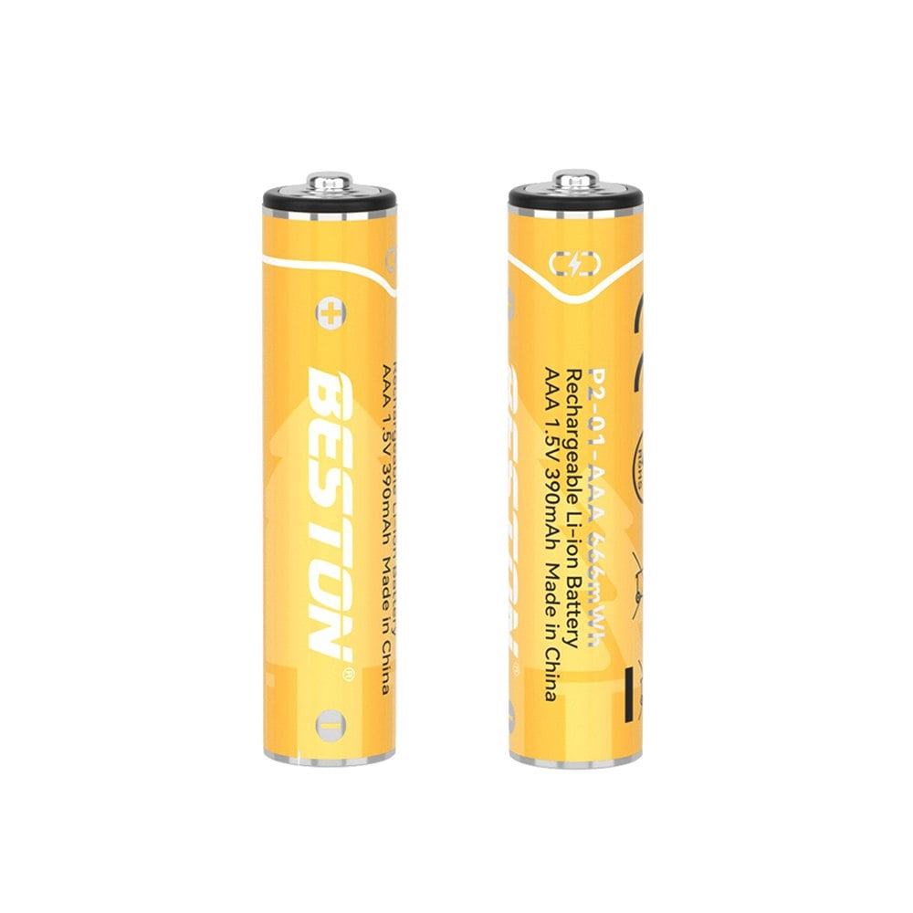 4 BATERIAS DE LITIO RECARGABLE AAA PILA 1.5V 860MAH BESTON AAA1000 SANTOFA ELECTRONICS S1992 - 8