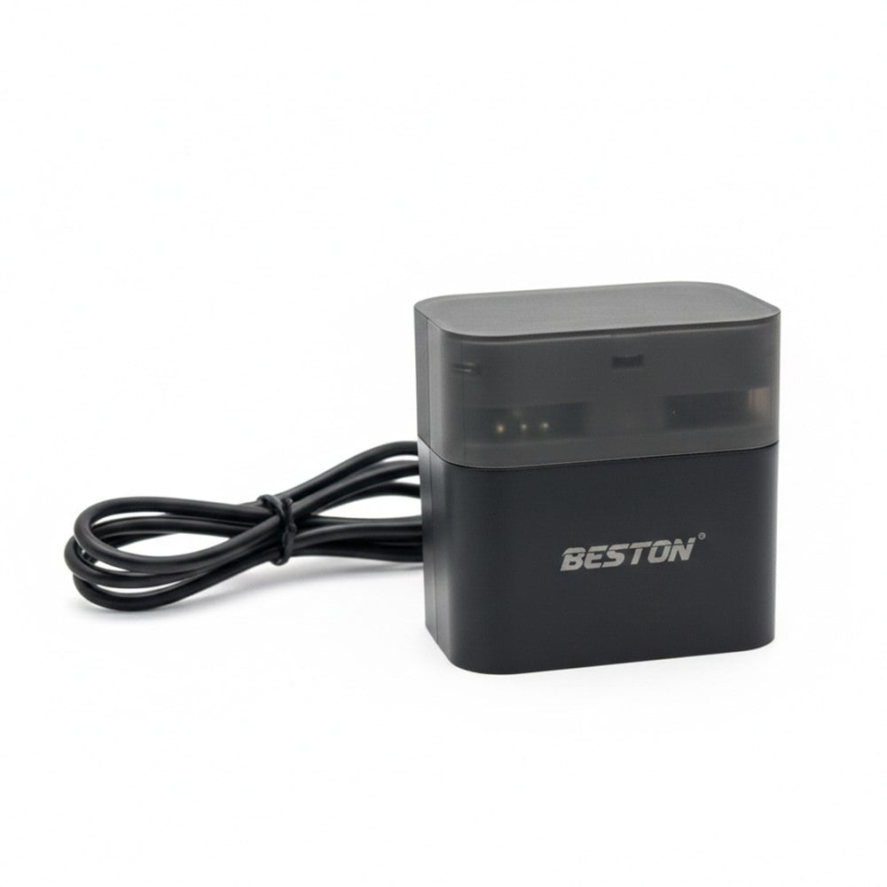 CARGADOR DE PILAS RECARGABLES BESTON HÍBRIDO + 8 BATERÍAS AA LI-ION SANTOFA ELECTRONICS S2002 - 5
