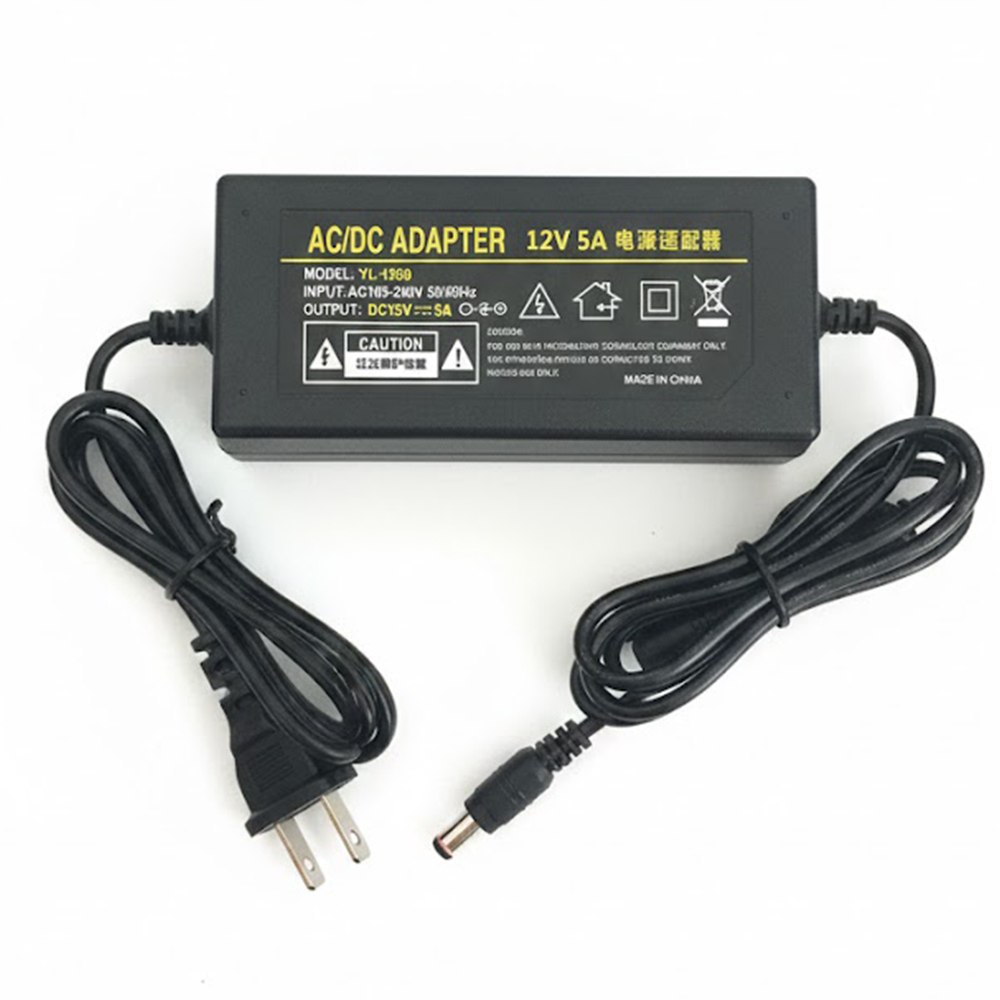 ADAPTADOR DE CORRIENTE/ FUENTE DE PODER 12V 5A CON CONECTOR 5.5*2.5MM SANTOFA ELECTRONICS S2013 - 1