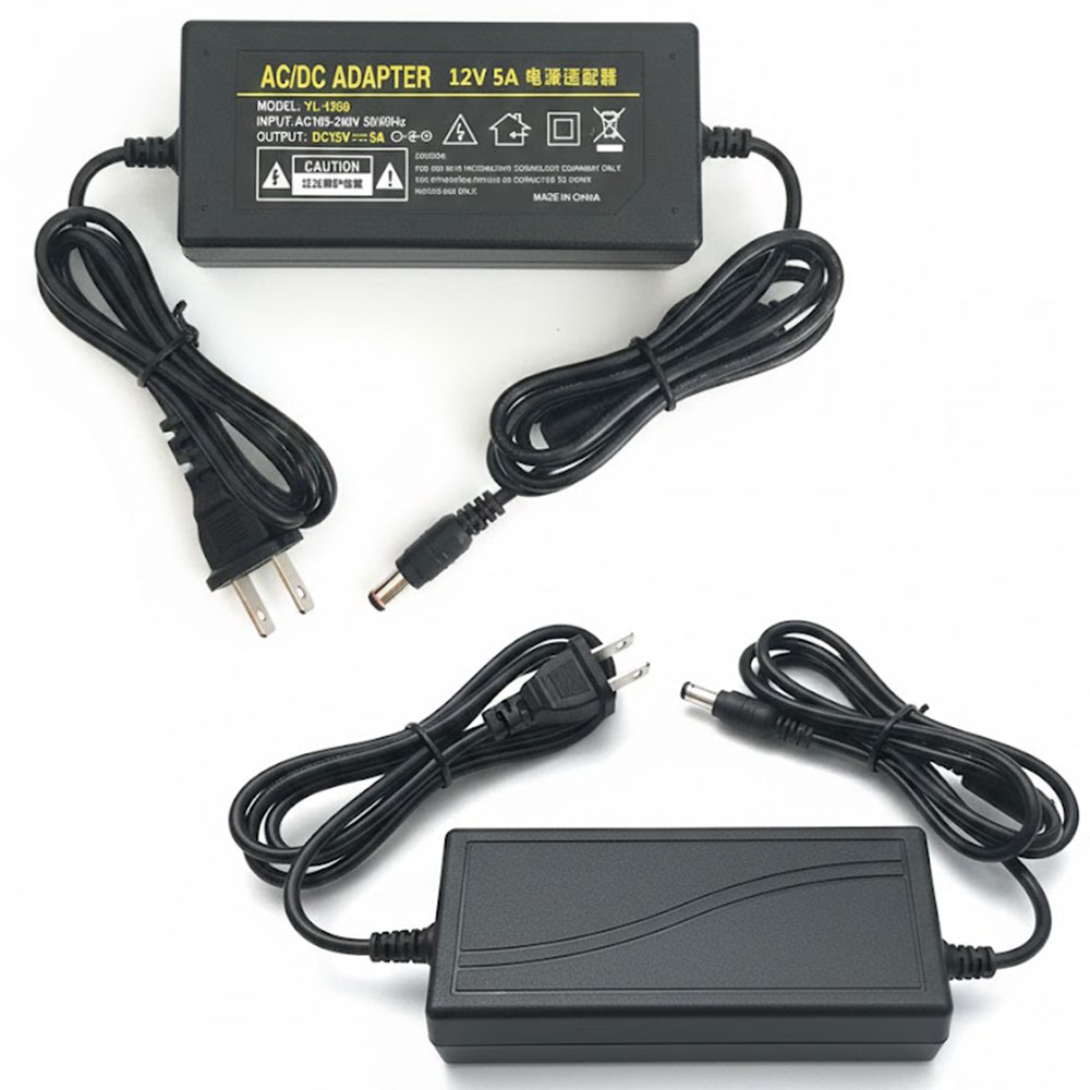 ADAPTADOR DE CORRIENTE/ FUENTE DE PODER 12V 5A CON CONECTOR 5.5*2.5MM SANTOFA ELECTRONICS S2013 - 4