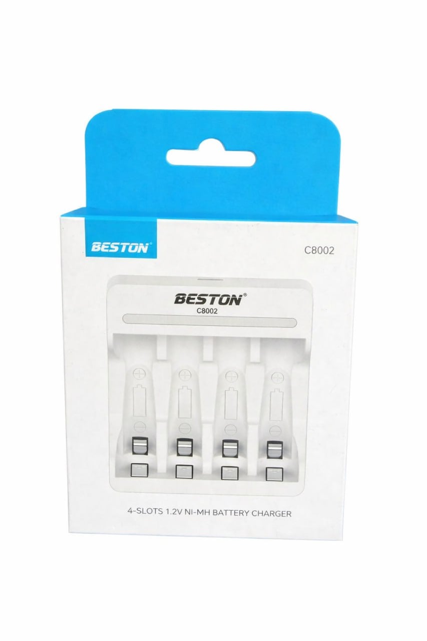 CARGADOR INTELIGENTE DE PILAS AA Y AAA NI-MH 4 PUESTOS C8002 SANTOFA ELECTRONICS S2018 - 2
