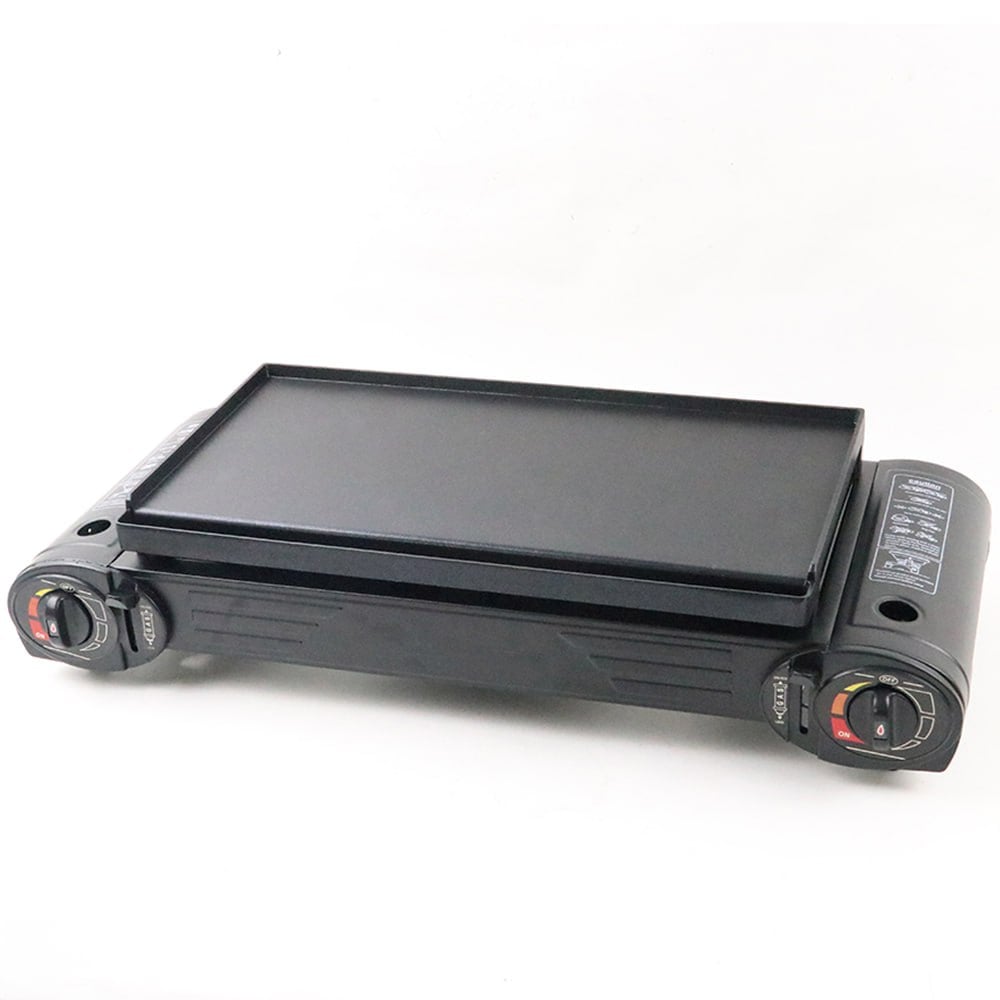 COCINA PARRILLERA PORTÁTIL CON MALETÍN + 2 GAS BUTANO FIX SANTOFA ELECTRONICS - 2