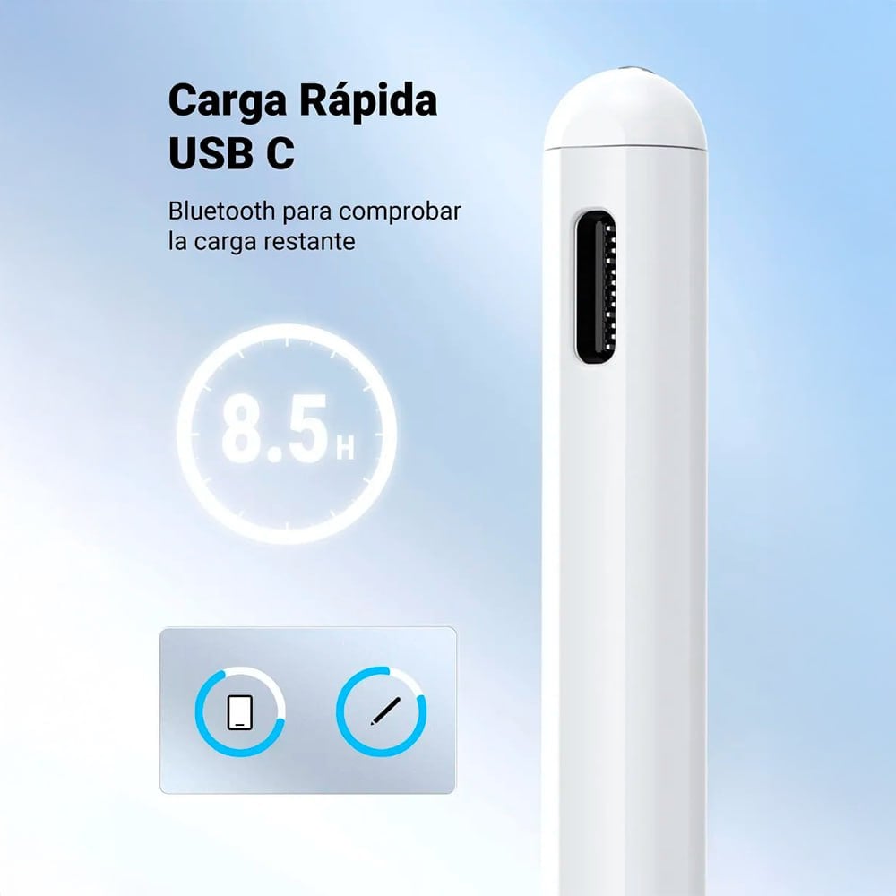 LÁPIZ DIGITAL UGREEN PARA IPAD CON CARGA USB C S2027 - 3