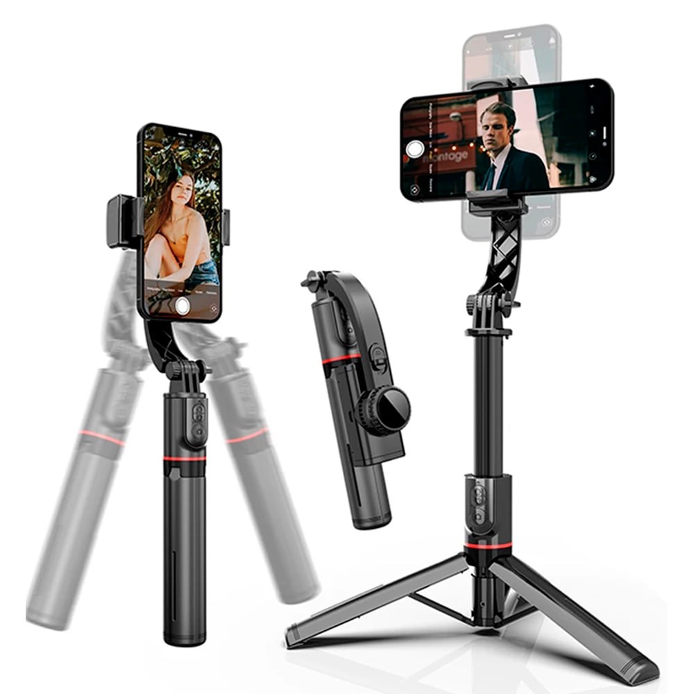 SELFIE STICK TRÍPODE INTELIGENTE CON ESTABILIZADOR AI Y CONTROL BLUETOOTH SANTOFA ELECTRONICS S2029 - 2