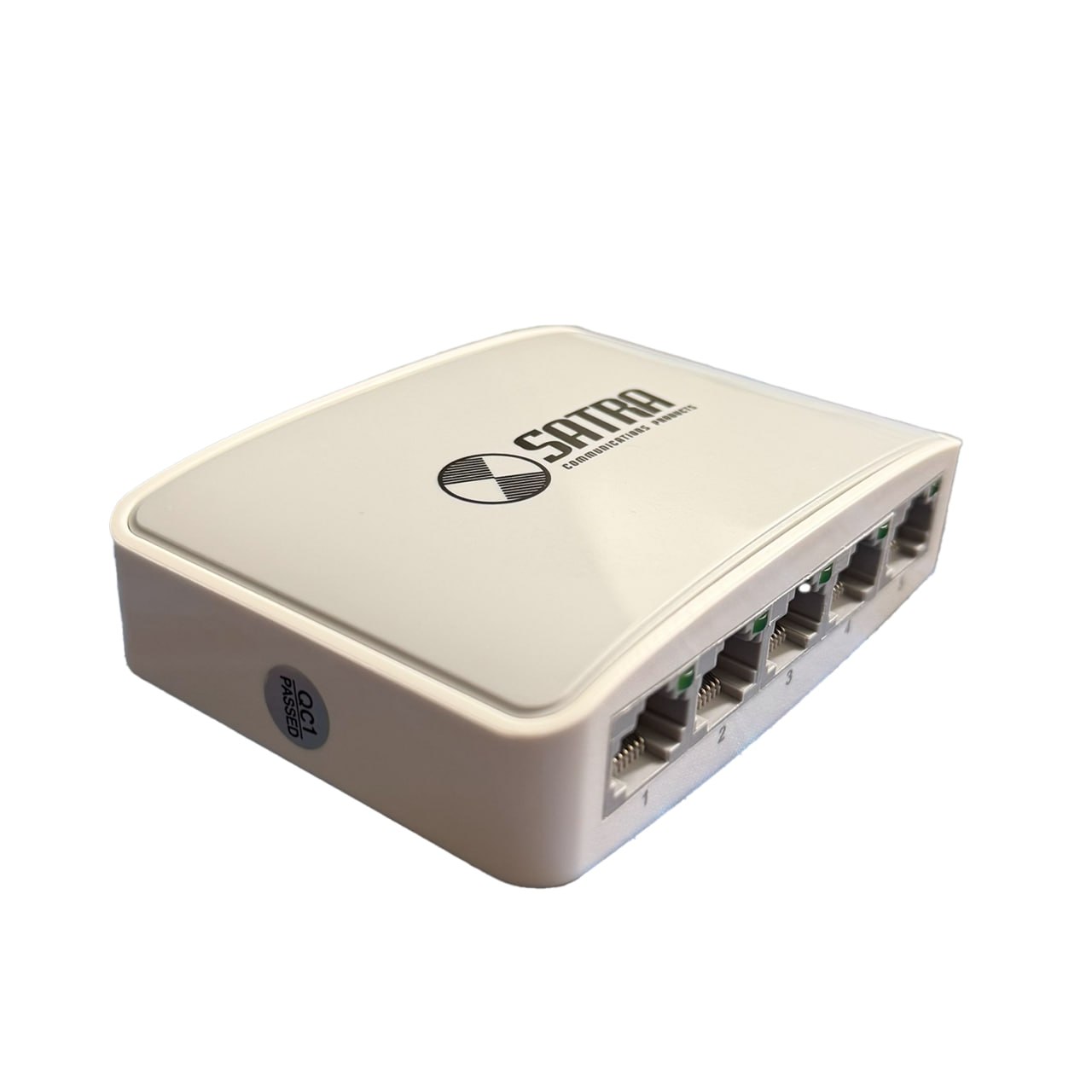 SWITCH ETHERNET 5 PUERTOS 10/100 MBPS SATRA AUTO MDI/MDIX SANTOFA ELECTROONICS S2032 - 5