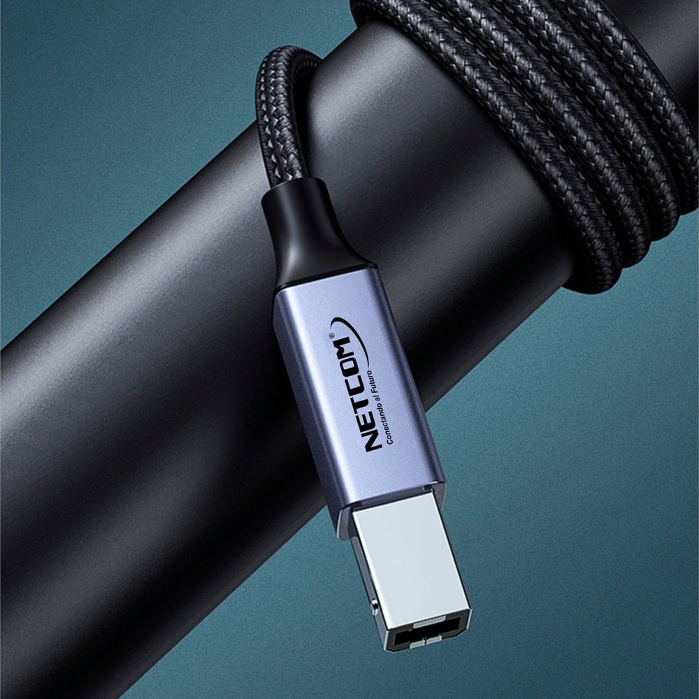 CABLE IMPRESORA TIPO C USB 2.0 TIPO B A USB C 1.8 METROS SANTOFA ELECTRONICS S1172 - 5