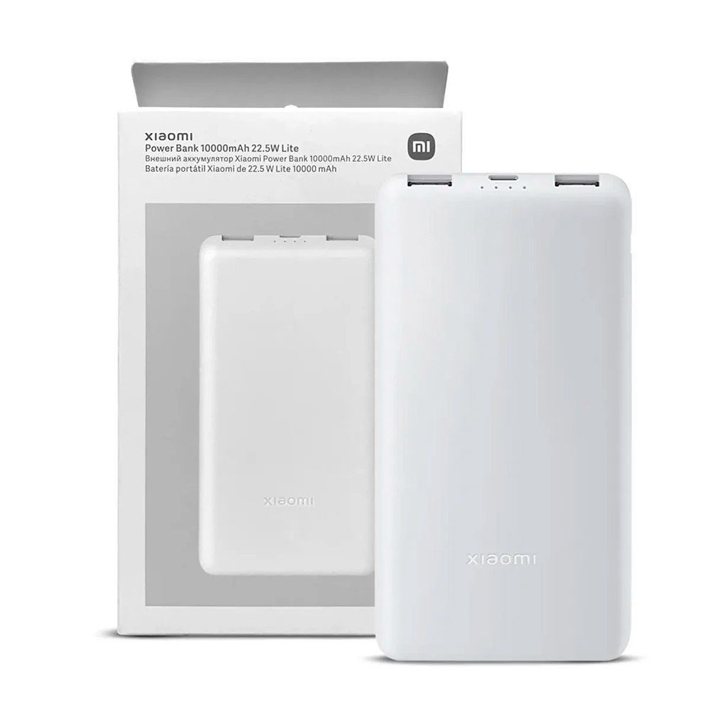 POWER BANK XIAOMI LITE 10000MAH 22.5W CARGA RÁPIDA TRIPLE PUERTO SANTOFA ELECTRONICS S2041 - 1