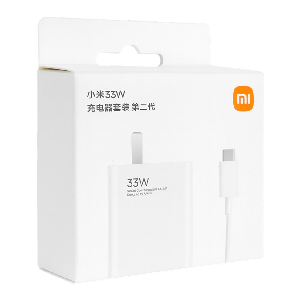 CARGADOR XIAOMI 33W CARGA RÁPIDA USB-A A USB-C SAANTOFA ELECTRONICS S2043 - 2