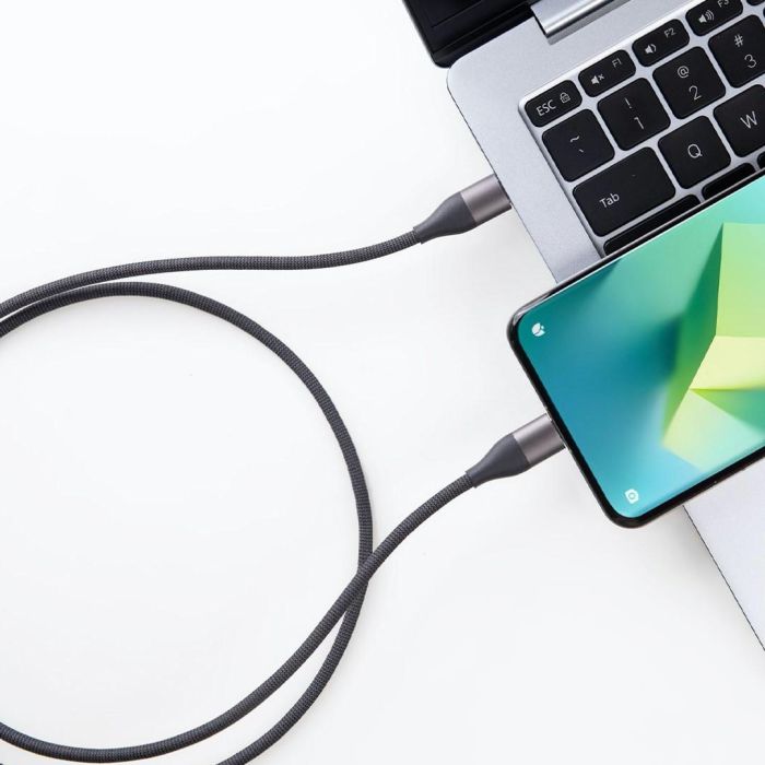 CABLE TIPO C A LIGHTNING XIAOMI CARGA RÁPIDA TRANSFERENCIA DE DATOS SANTOFA ELECTRONICS S2050 - 4
