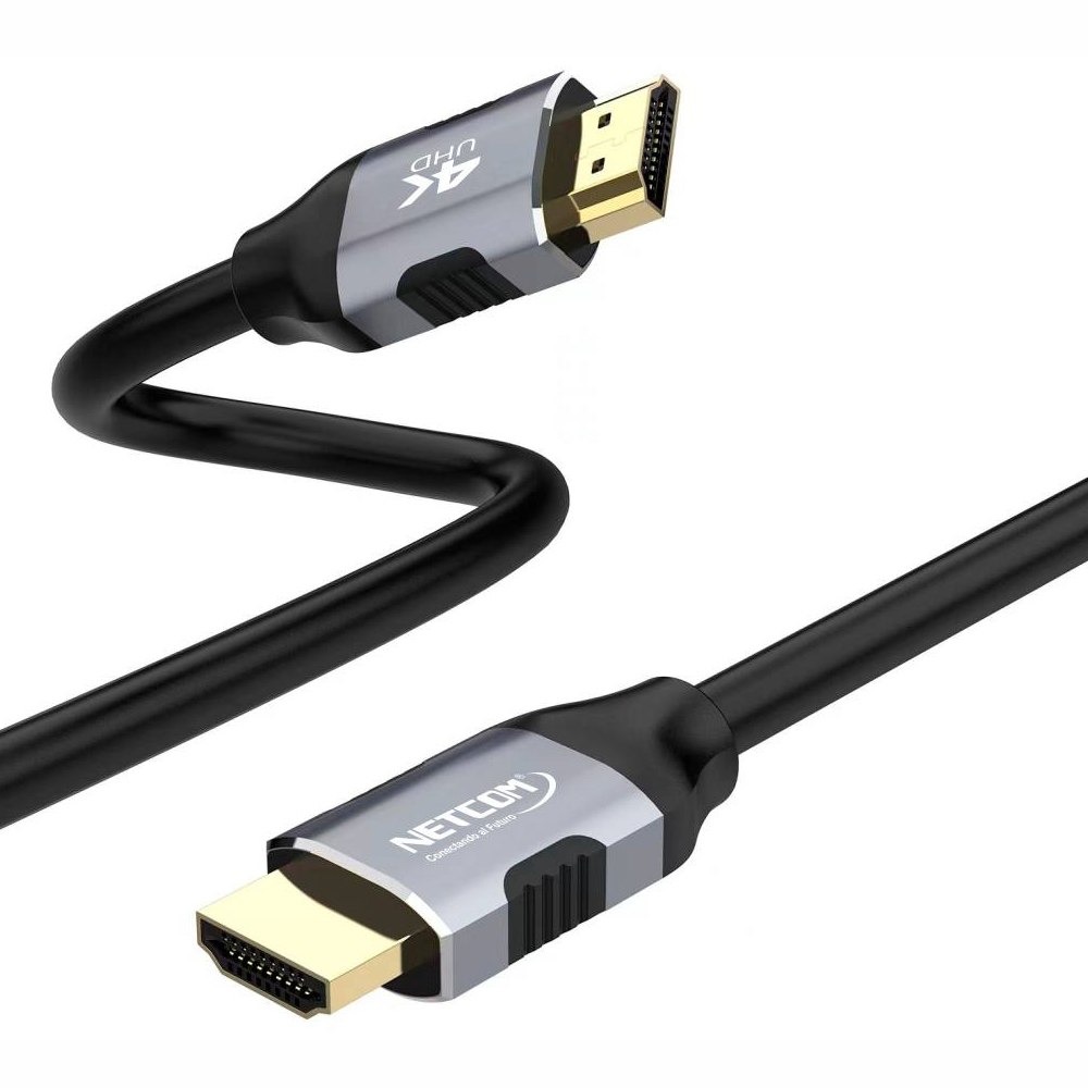 CABLE HDMI 2.0 25 METROS NETCOM ULTRA HD 3D 4K 60HZ 2160P PVC SANTOFA ELECTRONICS S2108 - 1