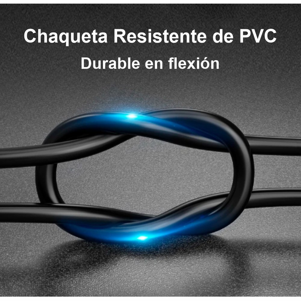CABLE HDMI 2.0 25 METROS NETCOM ULTRA HD 3D 4K 60HZ 2160P PVC SANTOFA ELECTRONICS S2108 - 4
