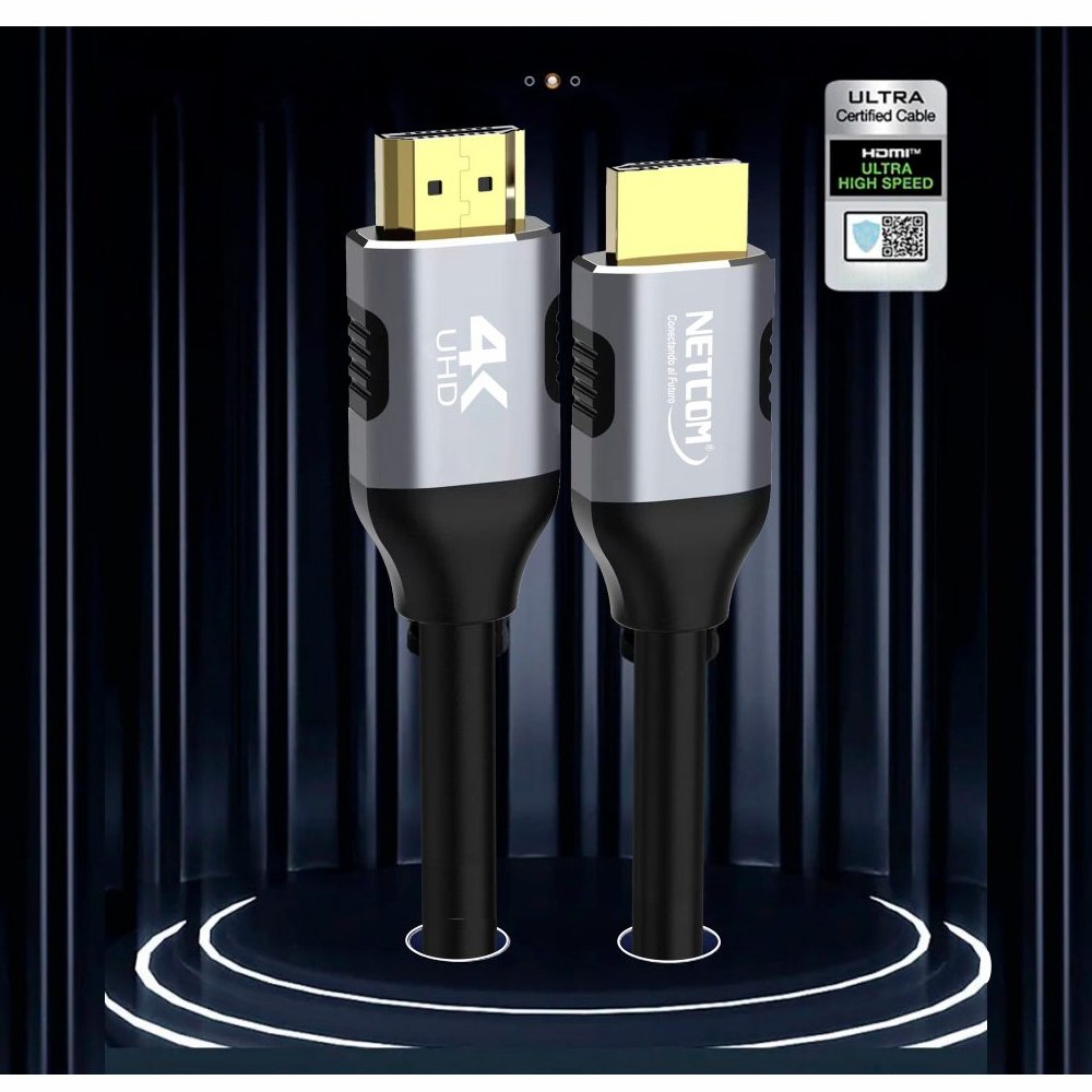 CABLE HDMI 2.0 25 METROS NETCOM ULTRA HD 3D 4K 60HZ 2160P PVC SANTOFA ELECTRONICS S2108 - 9
