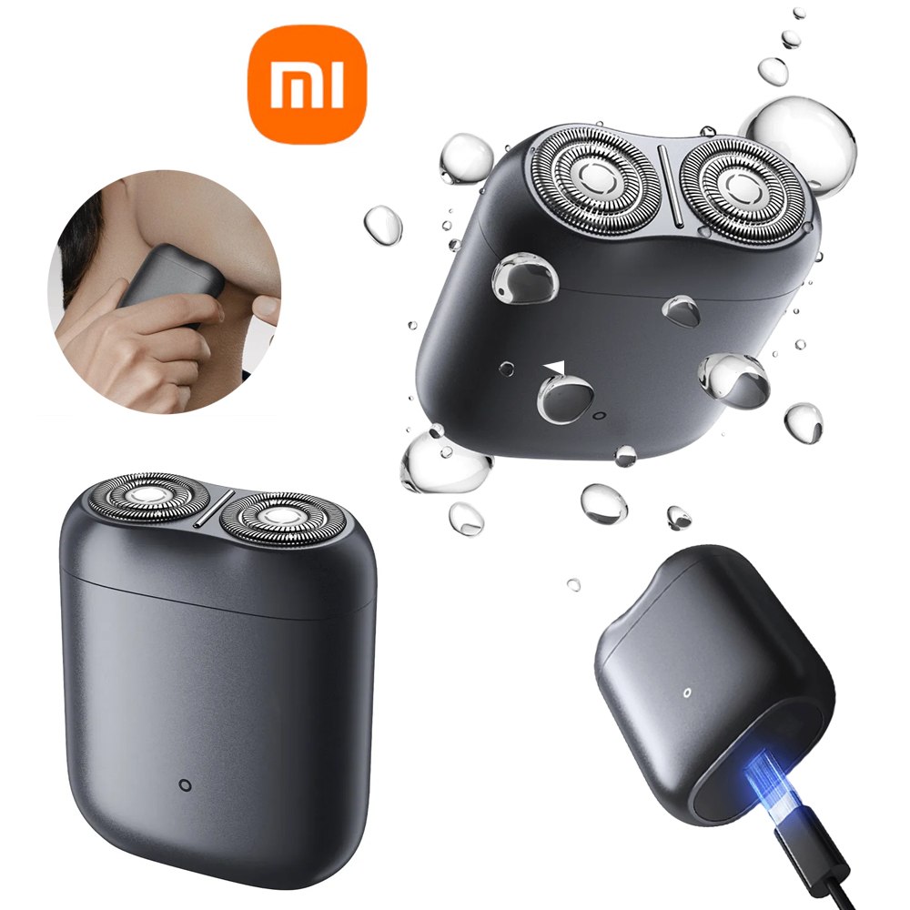 AFEITADORA ELÉCTRICA XIAOMI S200 PORTÁTIL RECARGABLE MAQUINA DE AFEITAR IPX7  SANTOFA ELECTRONICS S2082 - 10