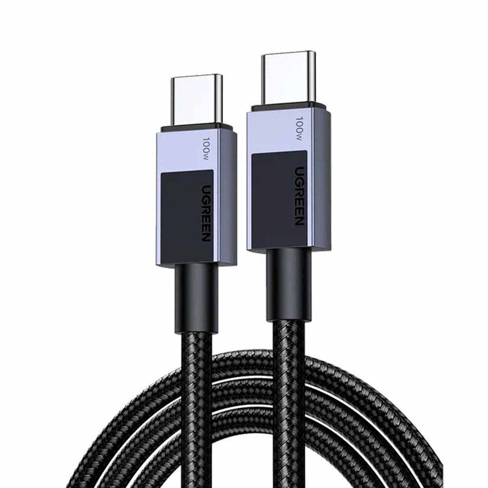CABLE USB-C A USB-C UGREEN 100W CARGA RÁPIDA PD 3.1 2 METROS SANTOFA ELECTRONICS S1247 - 1