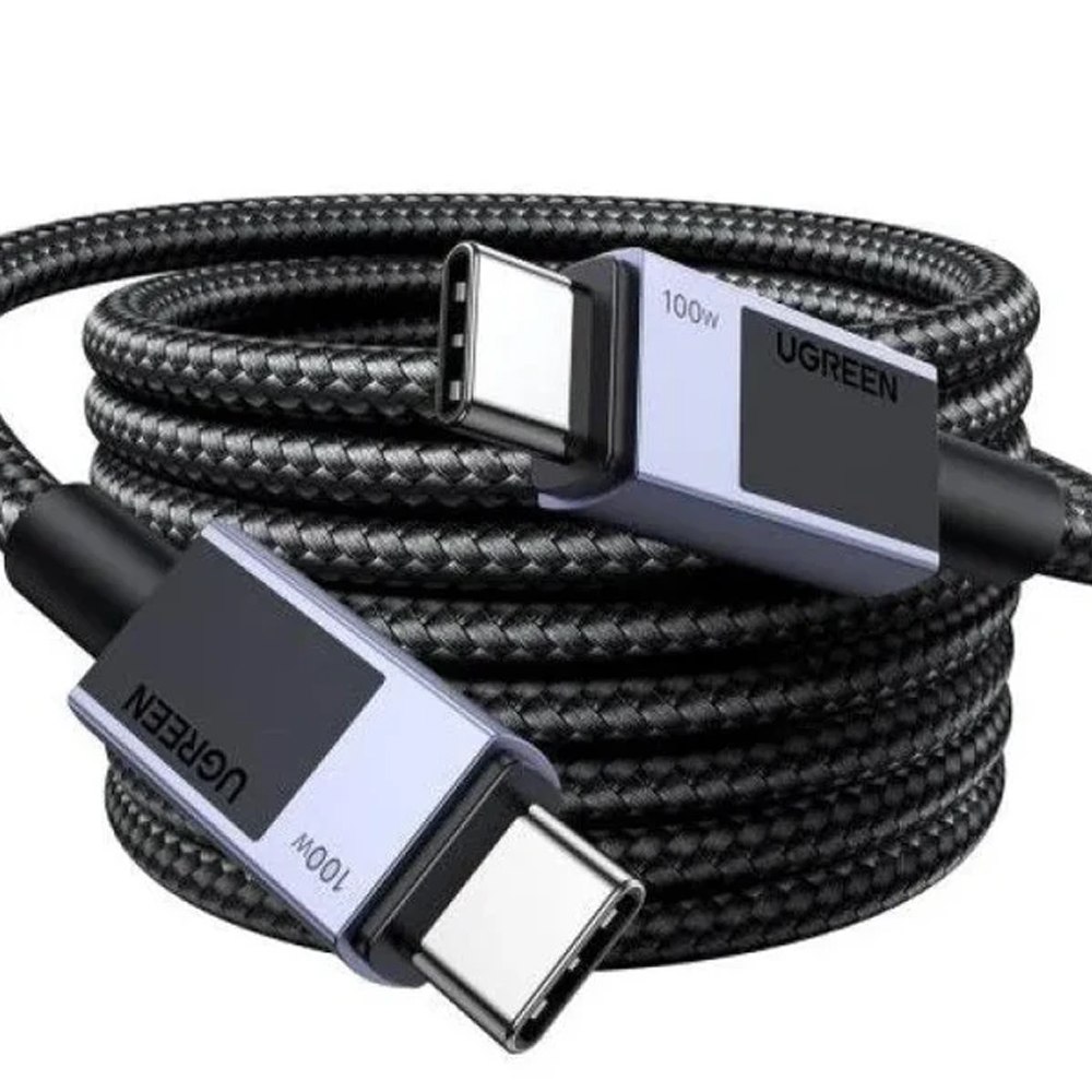 CABLE USB-C A USB-C UGREEN 100W CARGA RÁPIDA PD 3.1 2 METROS SANTOFA ELECTRONICS S1247 - 3