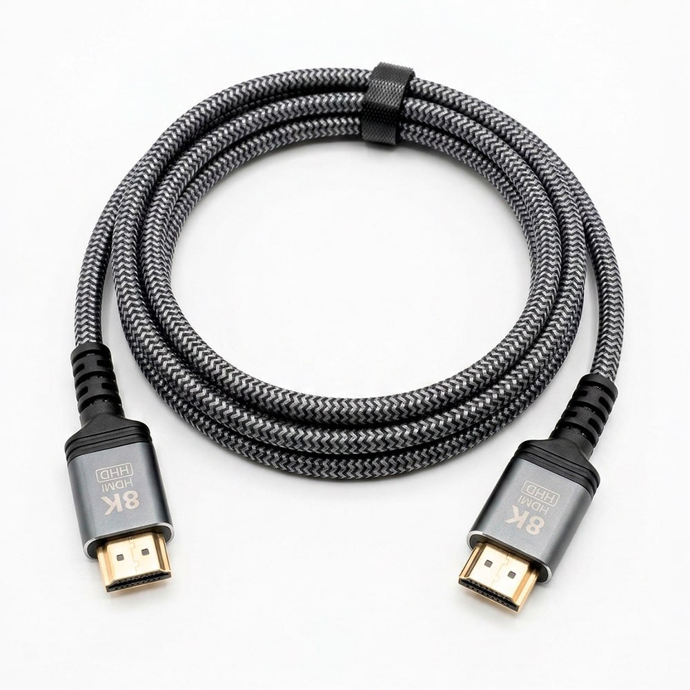 CABLE DISPLAYPORT A DISPLAYPORT 8K ULTRA HD PREMIUM TRENZADO 2 METROS SANTOFA ELECTRONICS S2085 - 3
