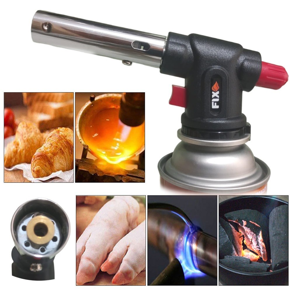 MINI SOPLETE FLAMEADOR PROFESIONAL COCINA ADAPTABLE PARA GAS BUTANO FIX SANTOFA ELECTRONICS S2021 - 3