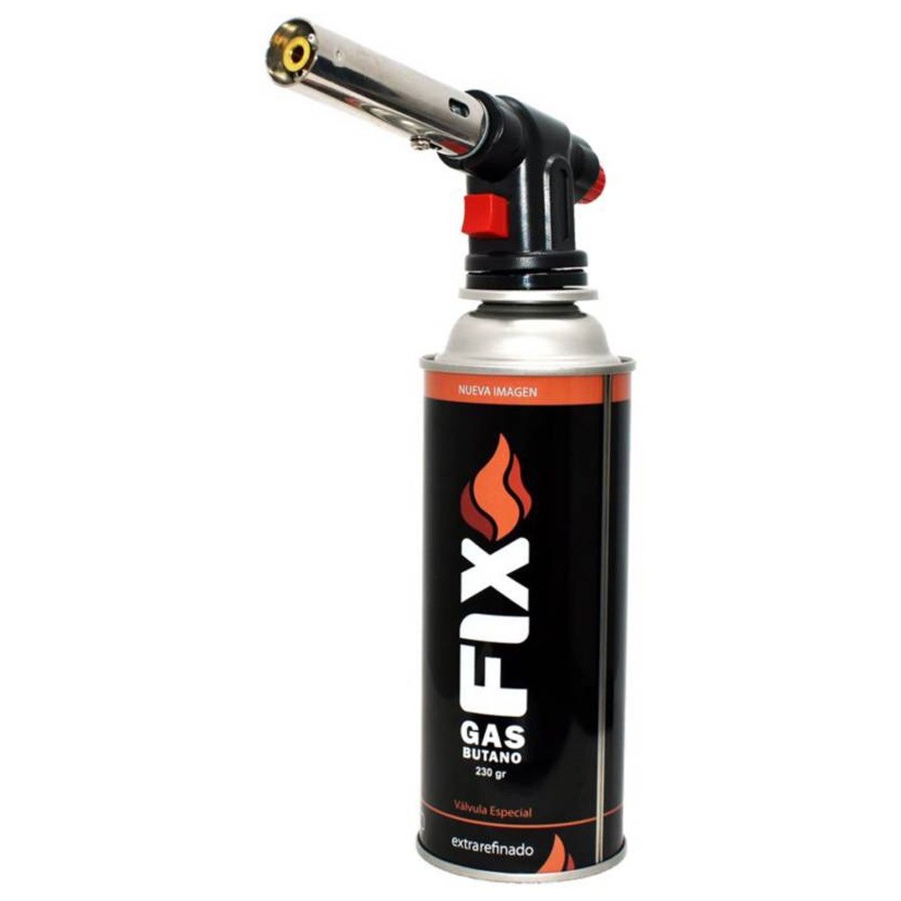 KIT MINI SOPLETE FLAMEADOR PROFESIONAL COCINA ADAPTABLE FIX + GAS BUTANO SANTOFA ELECTRONICS S2122 - 1