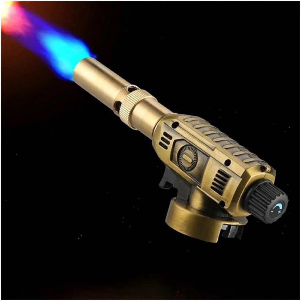 KIT MINI SOPLETE FLAMEADOR PROFESIONAL COCINA ADAPTABLE PARA GAS BUTANO + GAS SANTOFA ELECTRONICS S2046 - 7
