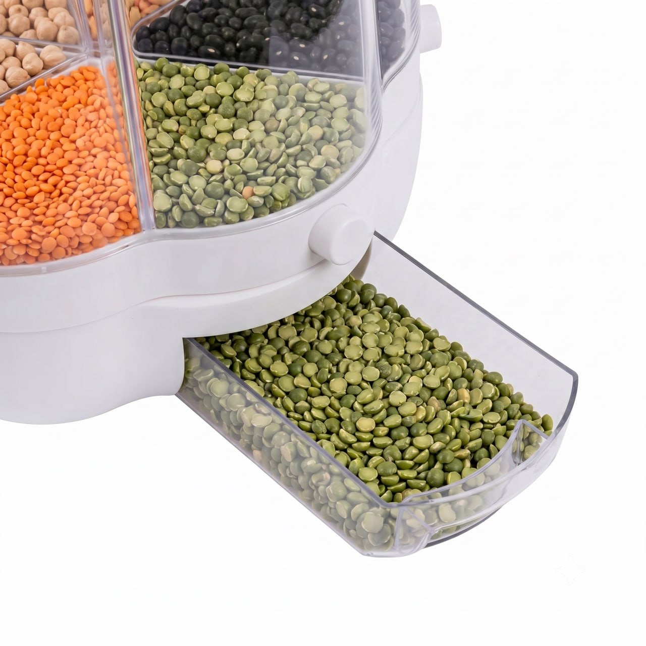 DISPENSADOR GIRATORIO DE MENESTRAS Y CEREALES 360° SMART ORGANIZER (7L)  SANTOFA ELECTRONICS S2123 / S2124 - 10