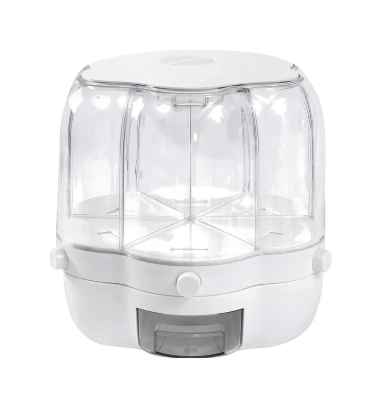 DISPENSADOR GIRATORIO DE MENESTRAS Y CEREALES 360° SMART ORGANIZER (7L)  SANTOFA ELECTRONICS S2123 / S2124 - 3