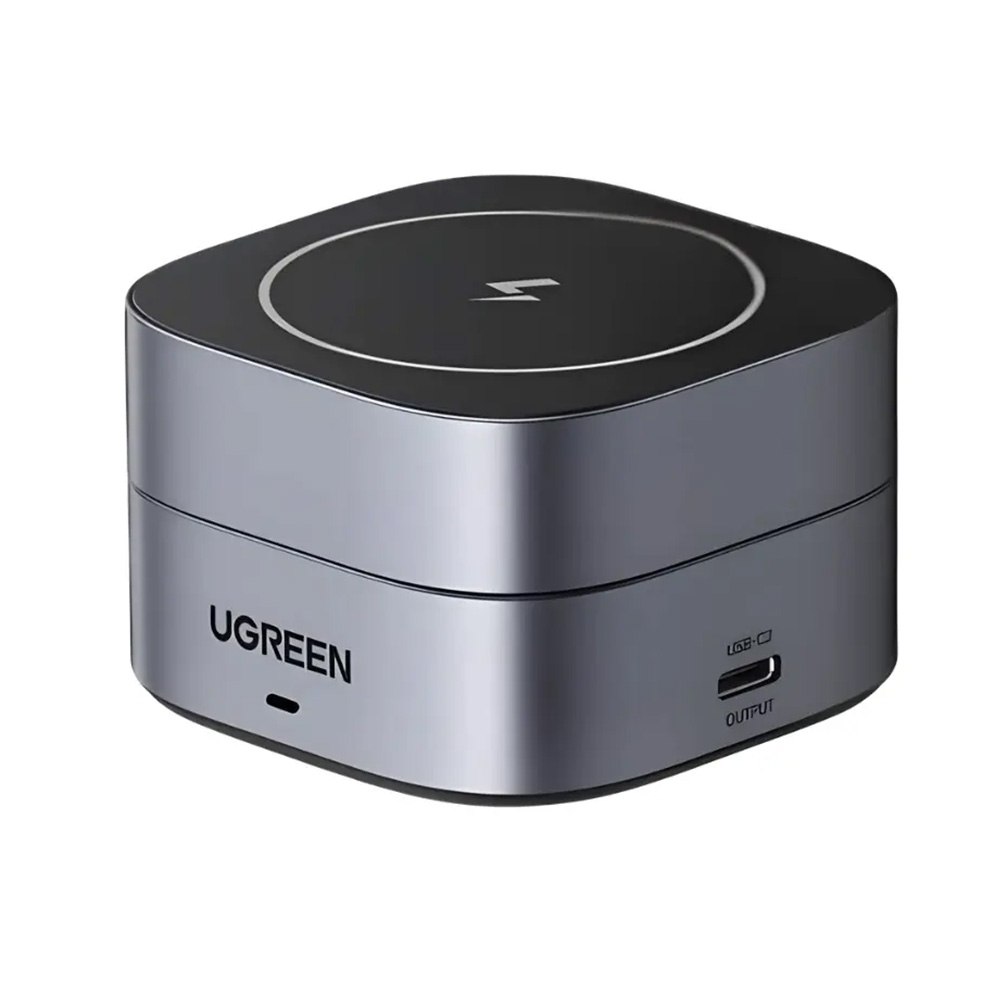ESTACIÓN DE CARGA INALÁMBRICA MAGNÉTICA PLEGABLE UGREEN 2 EN 1 (15W) SANTOFA ELECTRONICS S2105 - 4