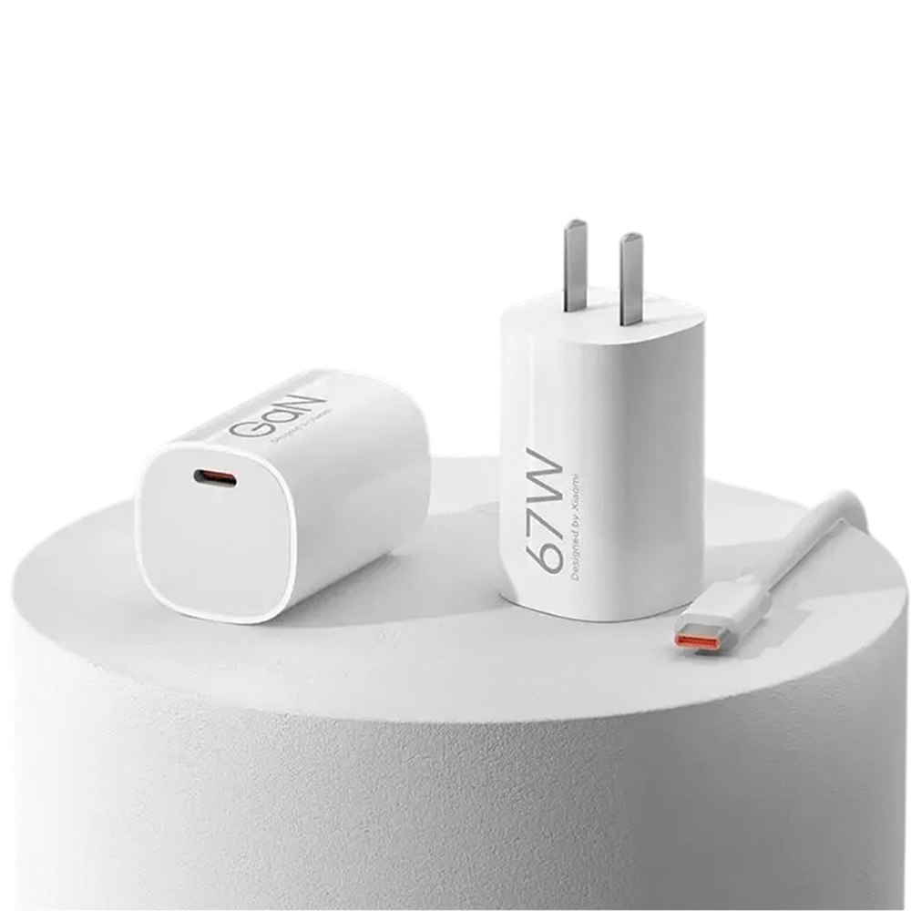 CARGADOR DE PARED XIAOMI 67W GAN USB TIPO-C CON CABLE INCLUIDO MDY-16-EJ SANTOFA ELECTRONICS S2111 - 1