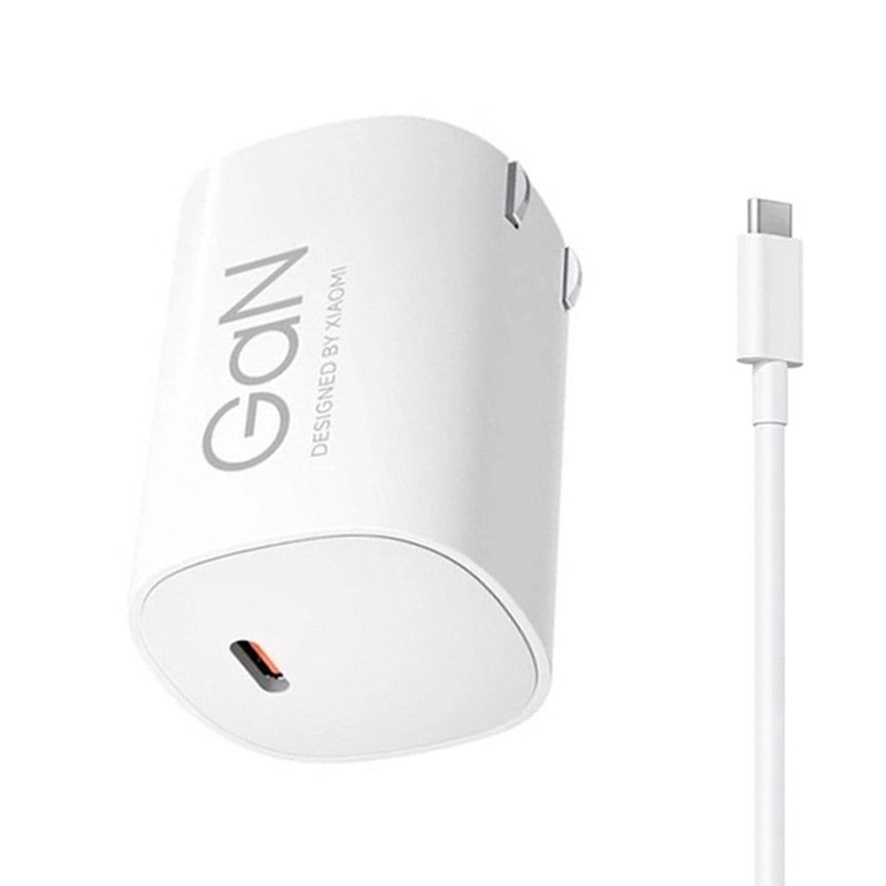 CARGADOR DE PARED XIAOMI 90W GAN PUDDING USB TIPO-C CON CABLE INCLUIDO SANTOFA ELECTRONICS S2112 - 5