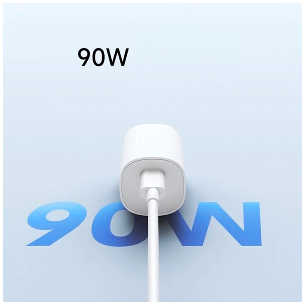 CARGADOR DE PARED XIAOMI 90W GAN PUDDING USB TIPO-C CON CABLE INCLUIDO SANTOFA ELECTRONICS S2112 - 6