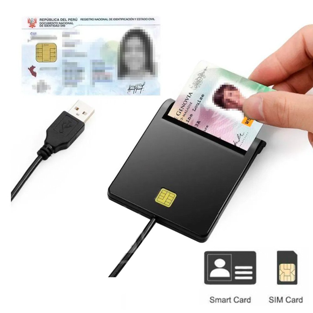 LECTOR DE TARJETAS INTELIGENTES DNI-E Y FIRMA ELECTRÓNICA USB 2.0 SANTOFA ELECTRONICS S2118 - 6
