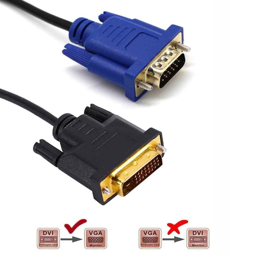CABLE CONVERTIDOR DE VIDEO DVI 24+5 A VGA TRAUTECH 1.80 METROS SANTOFA ELECTRONICS S2149 - 5