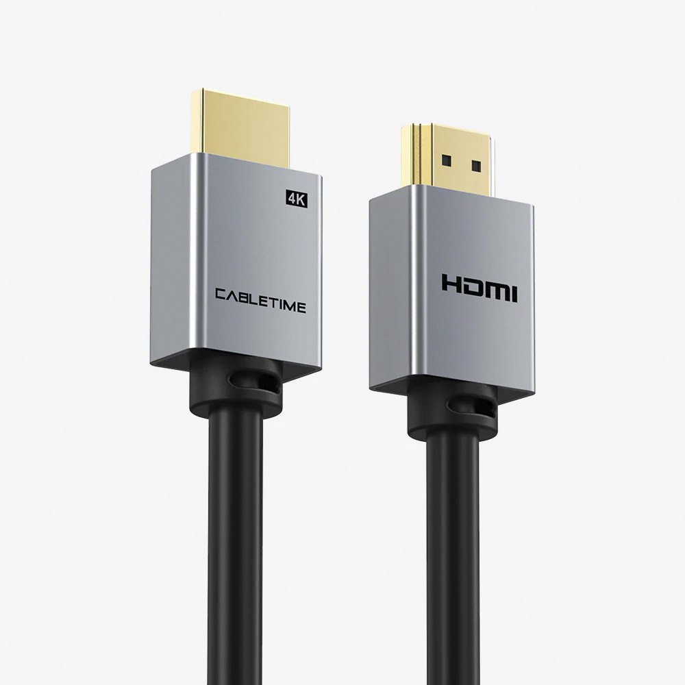 CABLE HDMI 2.0 PREMIUM 4K A 60HZ 18GBPS CABLETIME DE ALTA VELOCIDAD 1 METRO SANTOFA ELECTRONICS S2176 - 1
