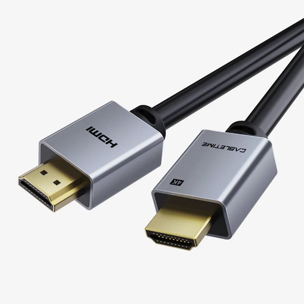 CABLE HDMI 2.0 PREMIUM 4K 60HZ 18GBPS CABLETIME ALTA VELOCIDAD 3 METROS SANTOFA ELECTRONICS S2178 - 3