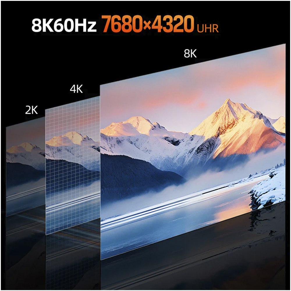 EXTENSOR HDMI 2.1 HEMBRA A HEMBRA 8K 60HZ 48GBPS 0.5 METROS CABLETIME CH18E SANTOFA ELECTRONICS S2177 - 7