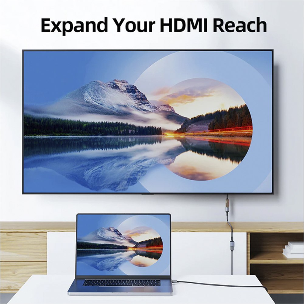 EXTENSOR HDMI 2.1 HEMBRA A HEMBRA 8K 60HZ 48GBPS 0.5 METROS CABLETIME CH18E SANTOFA ELECTRONICS S2177 - 8