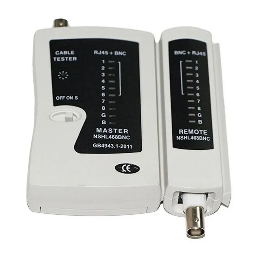 TESTER PROBADOR DE CABLE DE RED LAN Y TELÉFONO RJ45 Y RJ11 TESTEADOR SANTOFA ELECTRONICS S2158 - 3